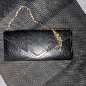 Aldo Black Clutch